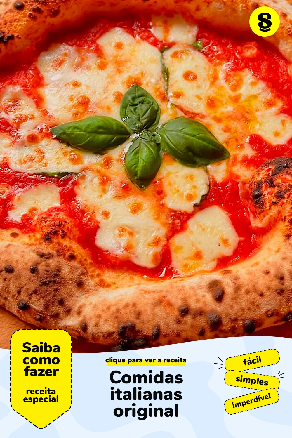 Receita de comidas italianas