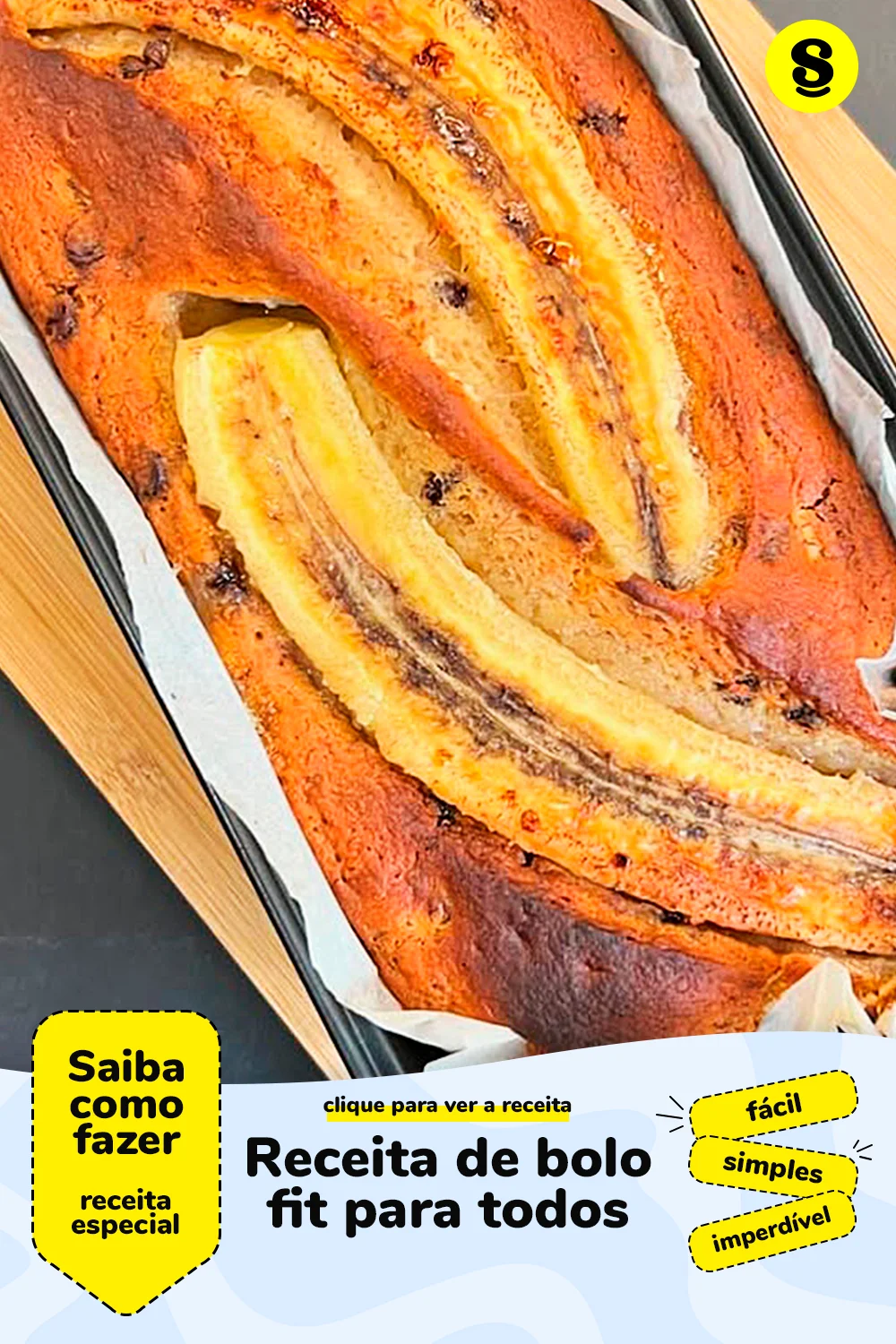 Receita de bolo fit
