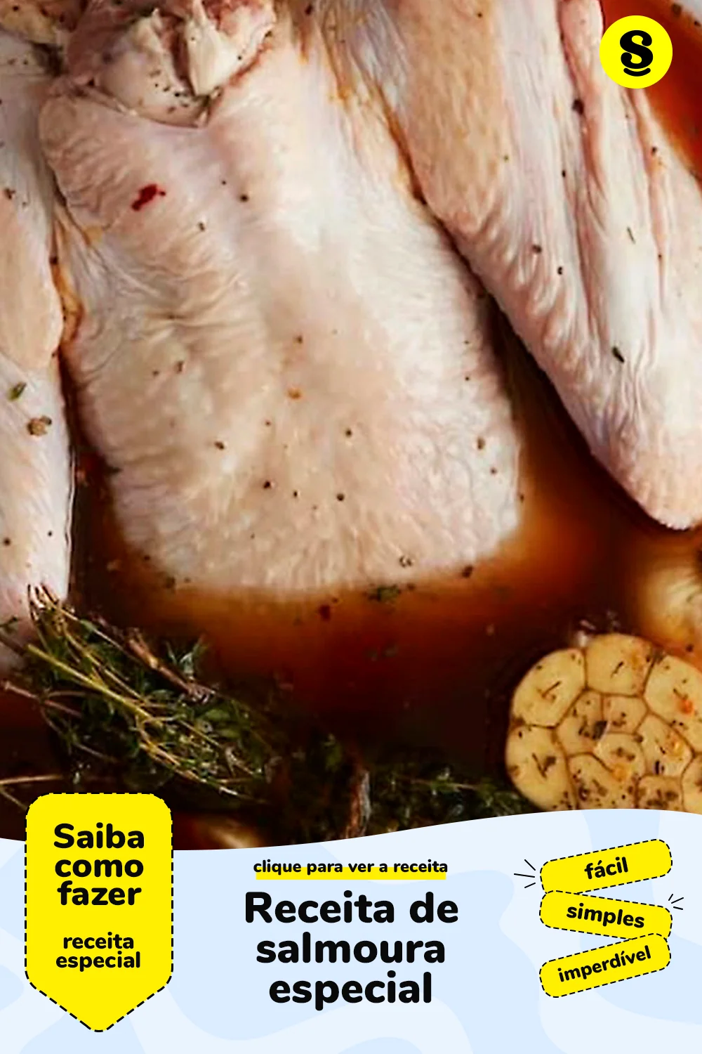 Receita de salmoura