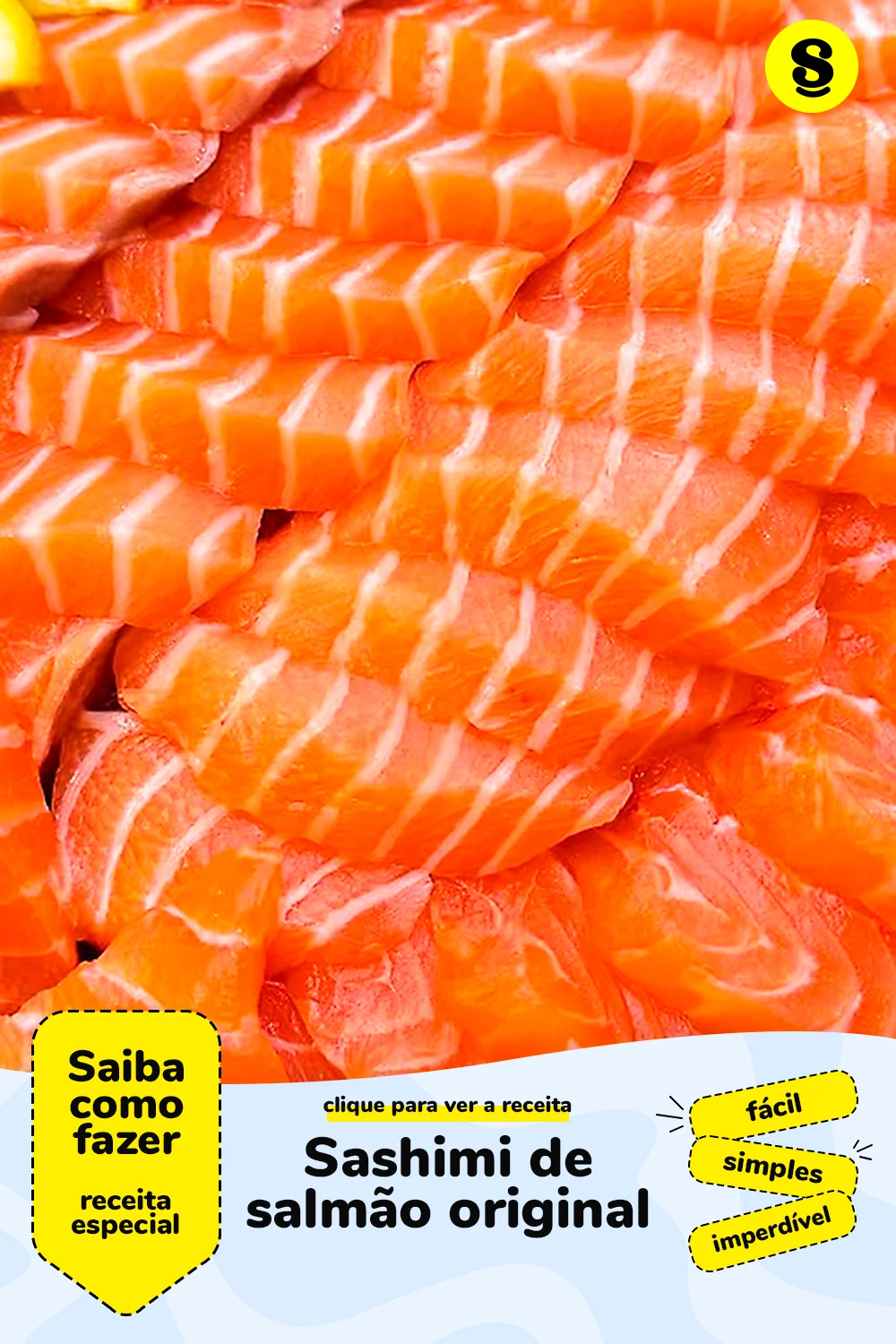 Receita de sashimi de salmão