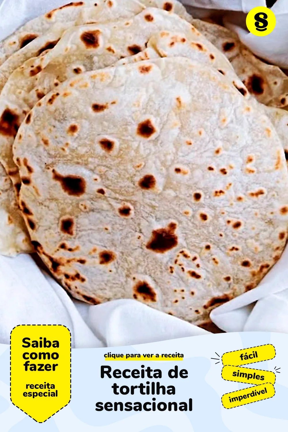 Receita de tortilha
