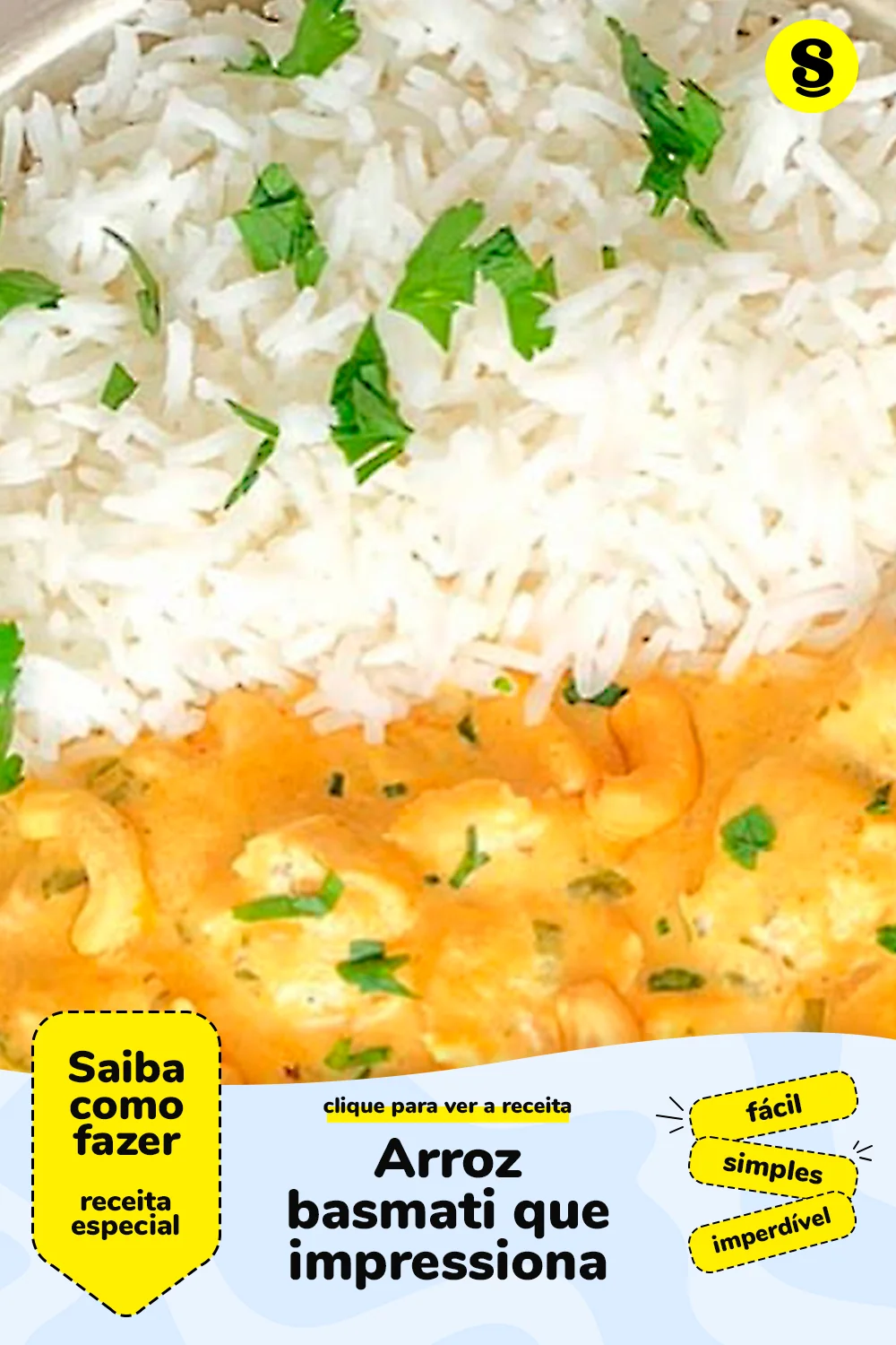 Receita de arroz basmati