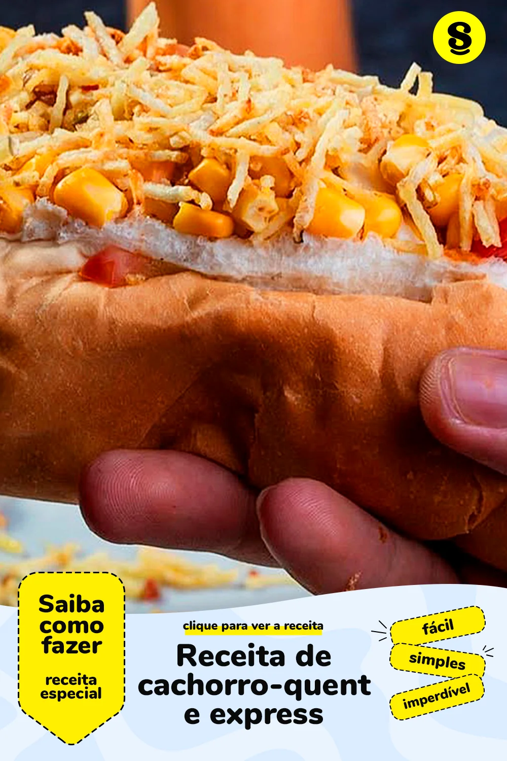 Receita de cachorro-quente