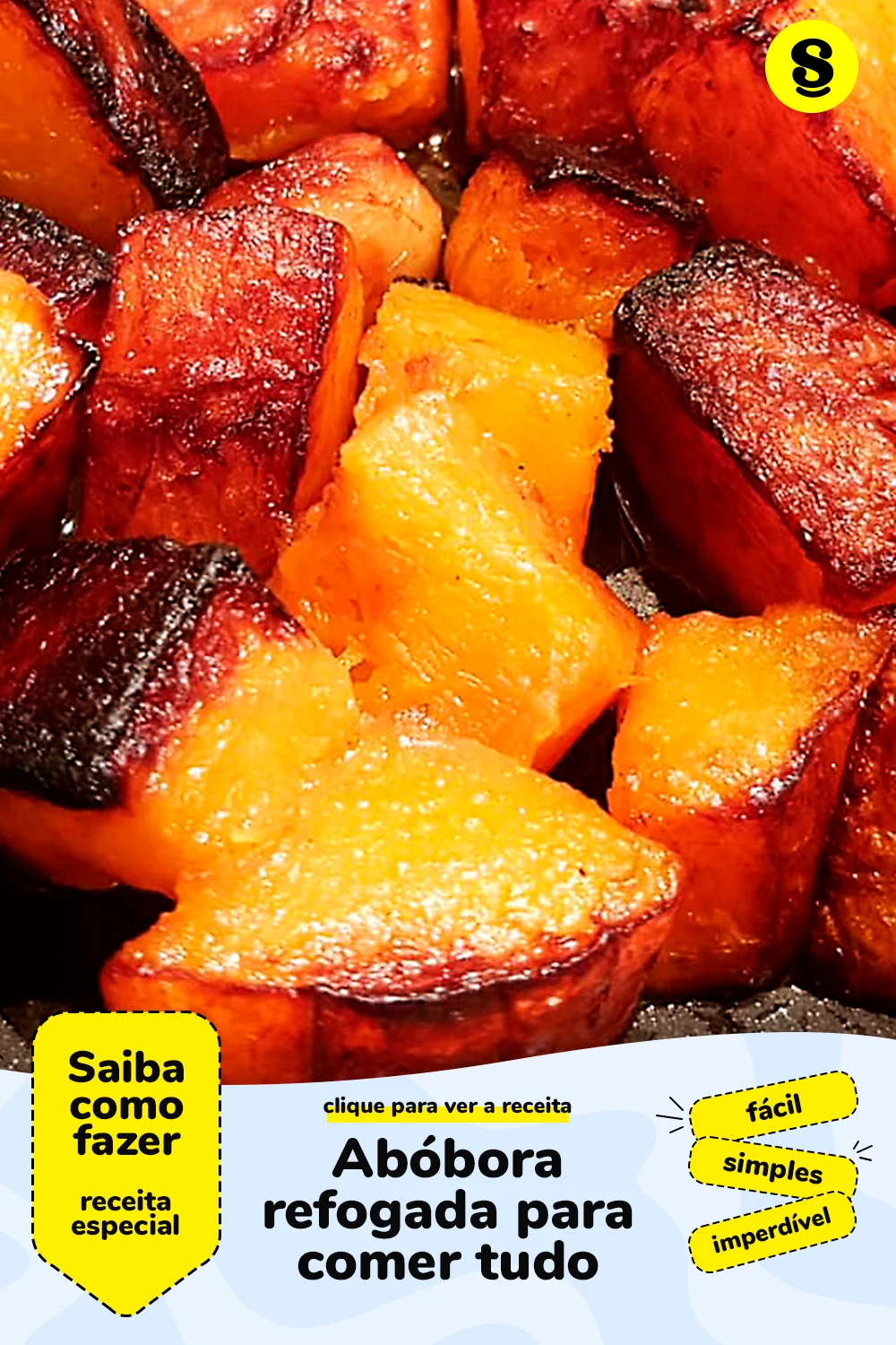 Receita de abóbora refogada