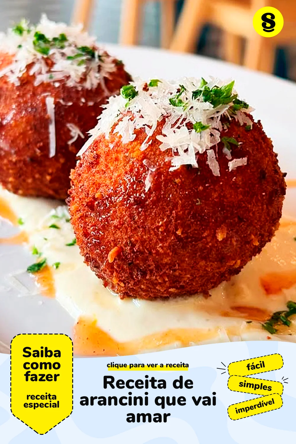 Receita de arancini