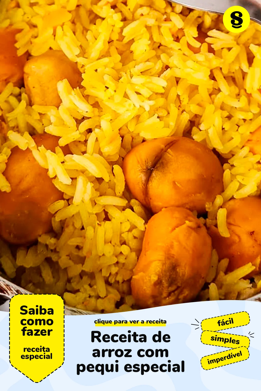 Receita de arroz com pequi