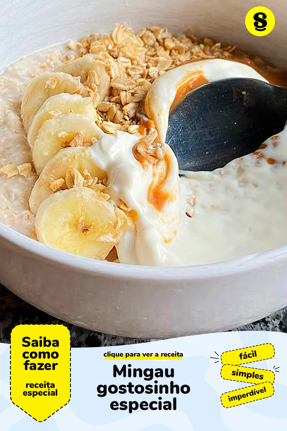 Receita de mingau gostosinho