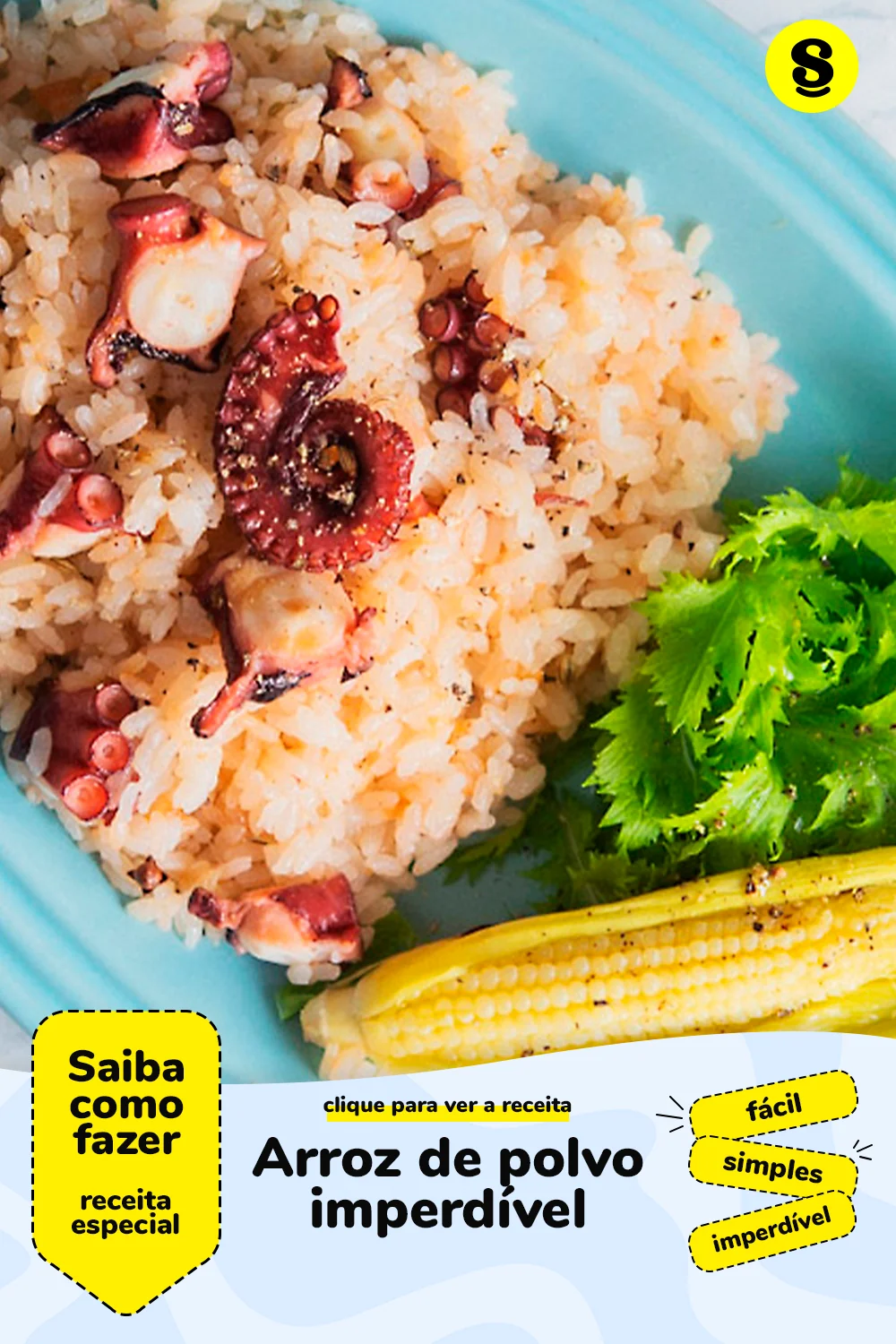Receita de arroz de polvo