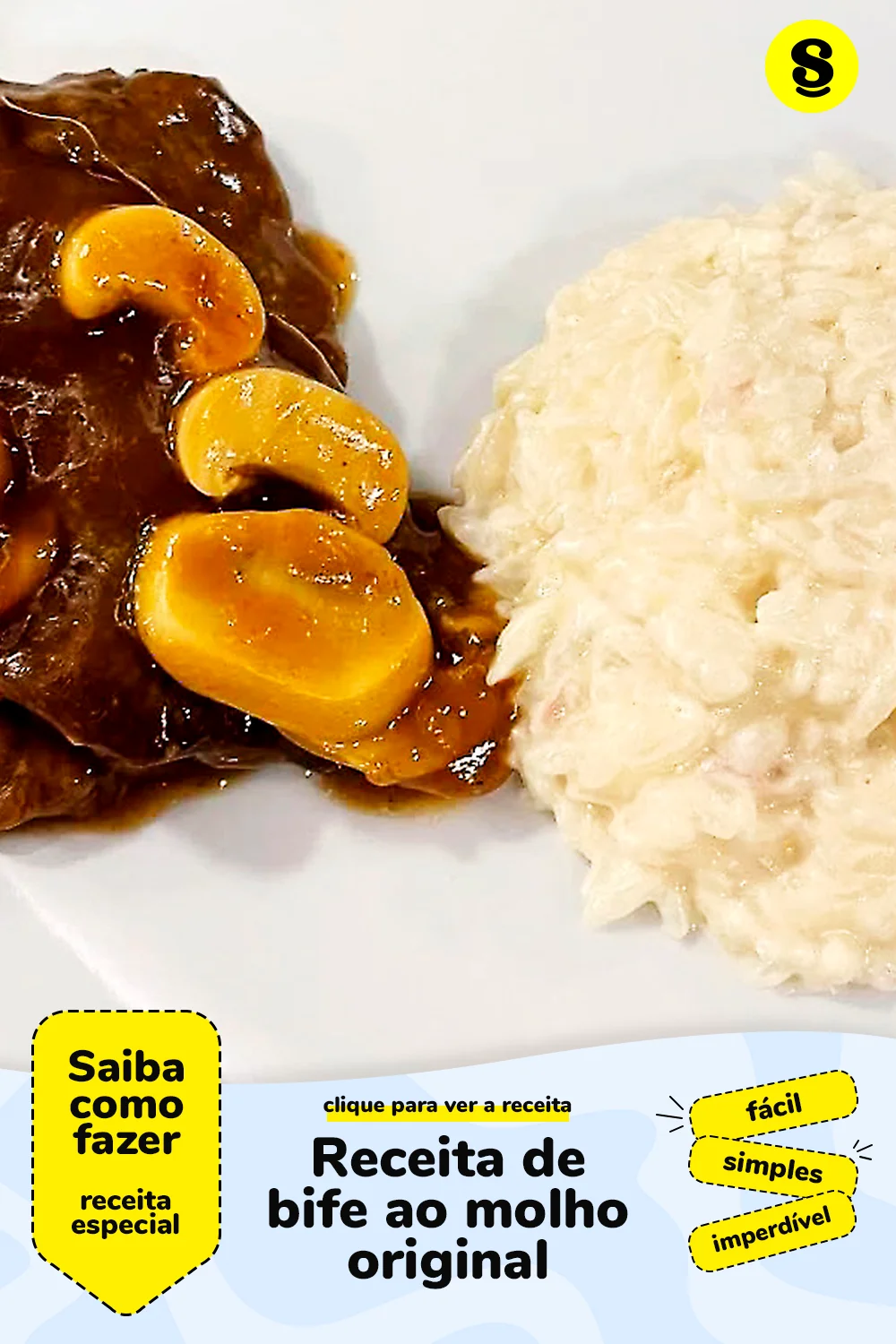 Receita de bife ao molho