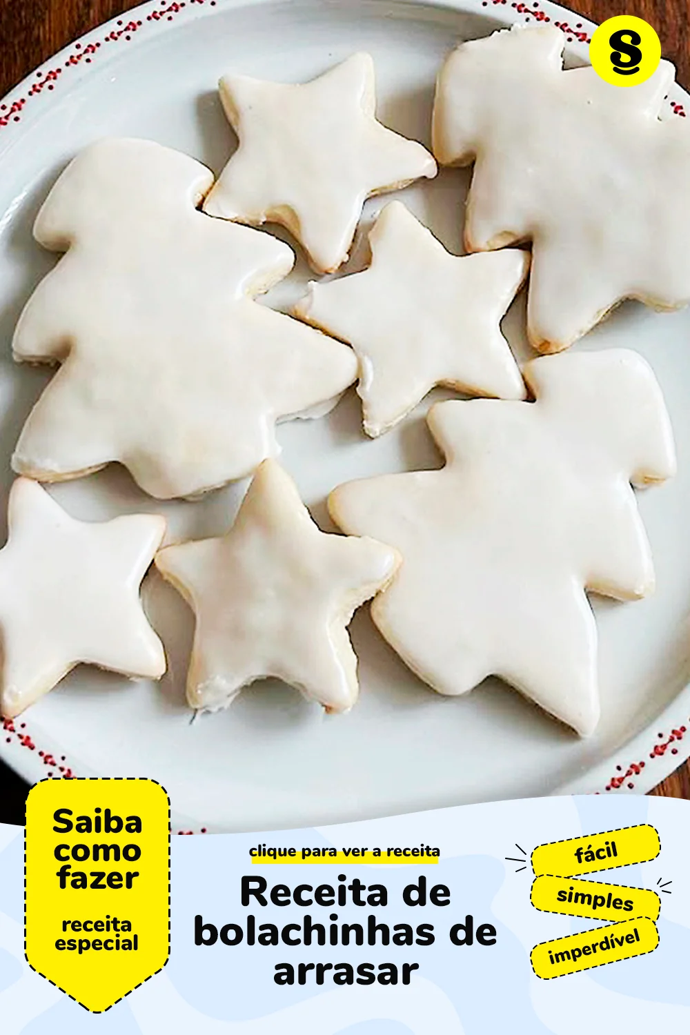 Receita de bolachinhas