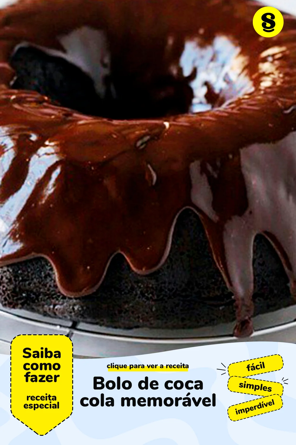 Receita de bolo de coca cola