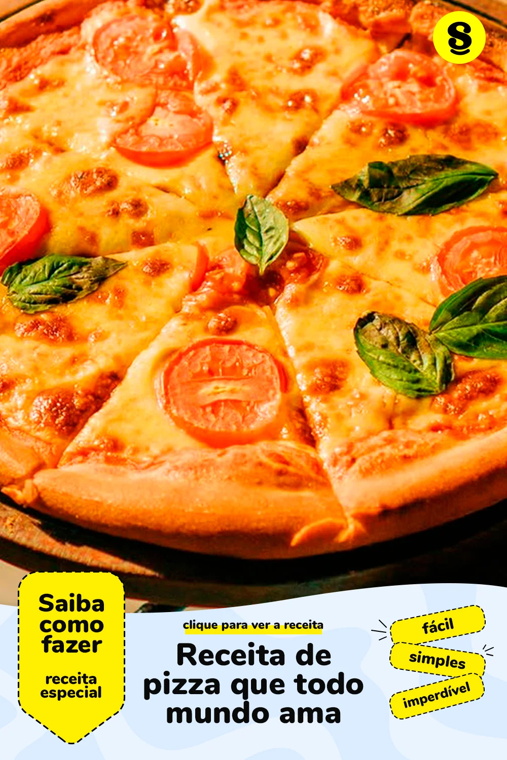 Receita de pizza