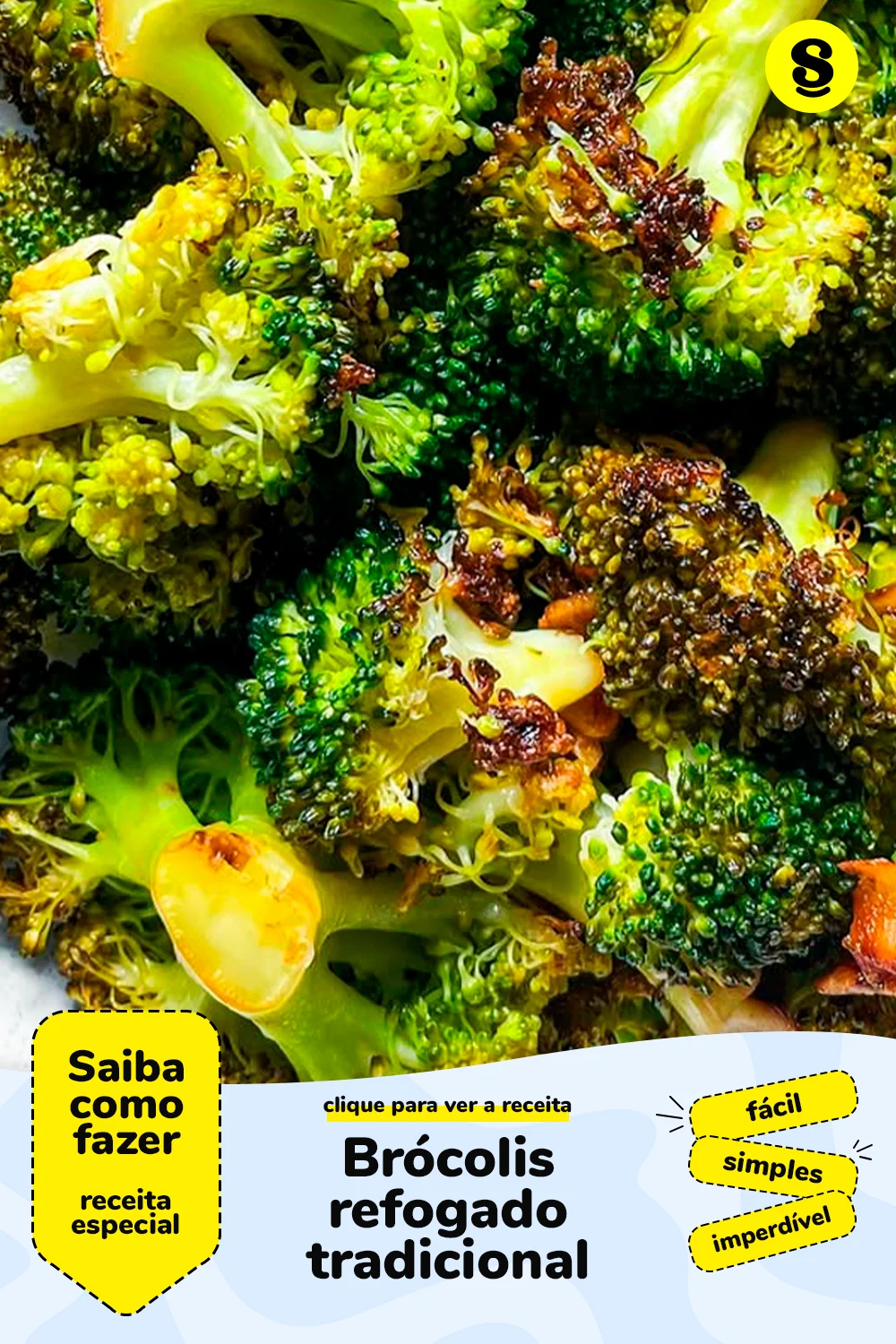 Receita de brócolis refogado