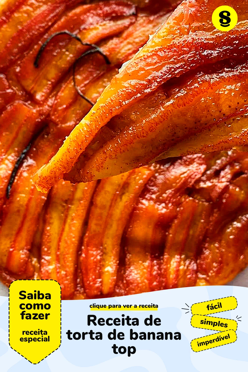 Receita de torta de banana