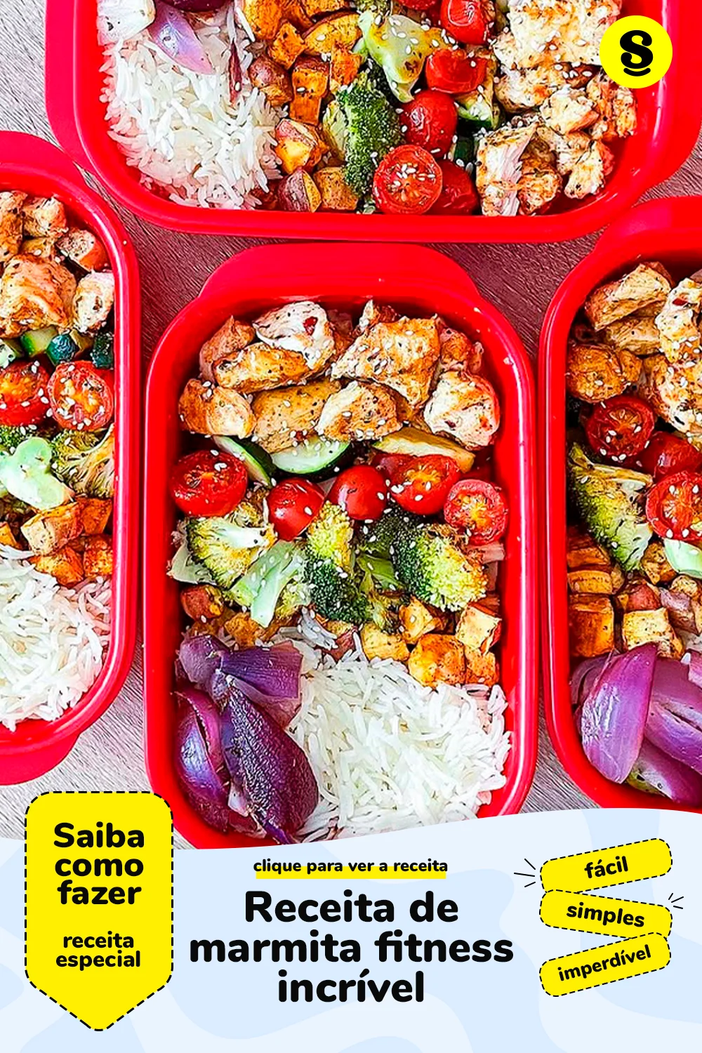 Receita de marmita fitness