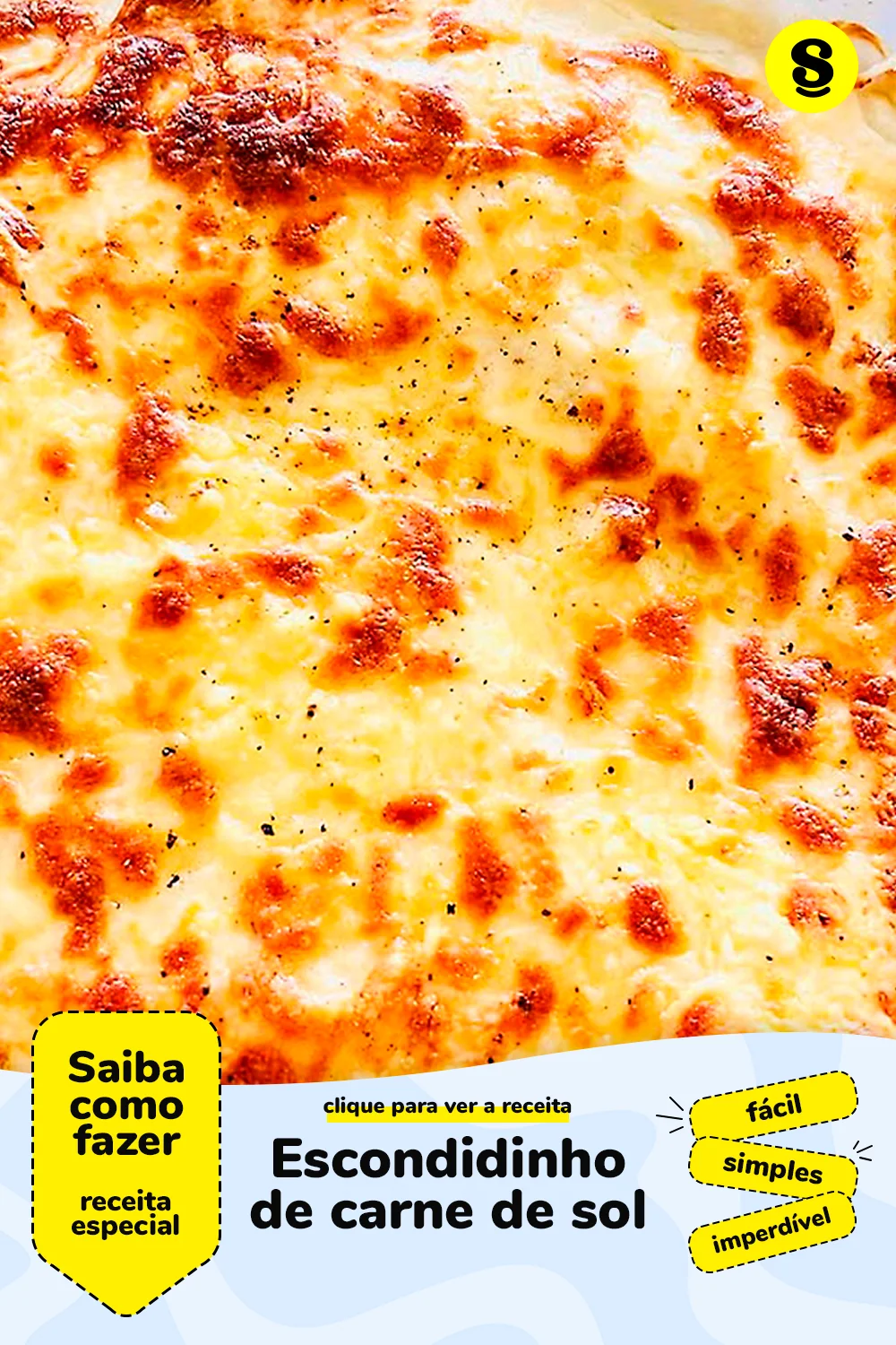 Receita de escondidinho de carne de sol