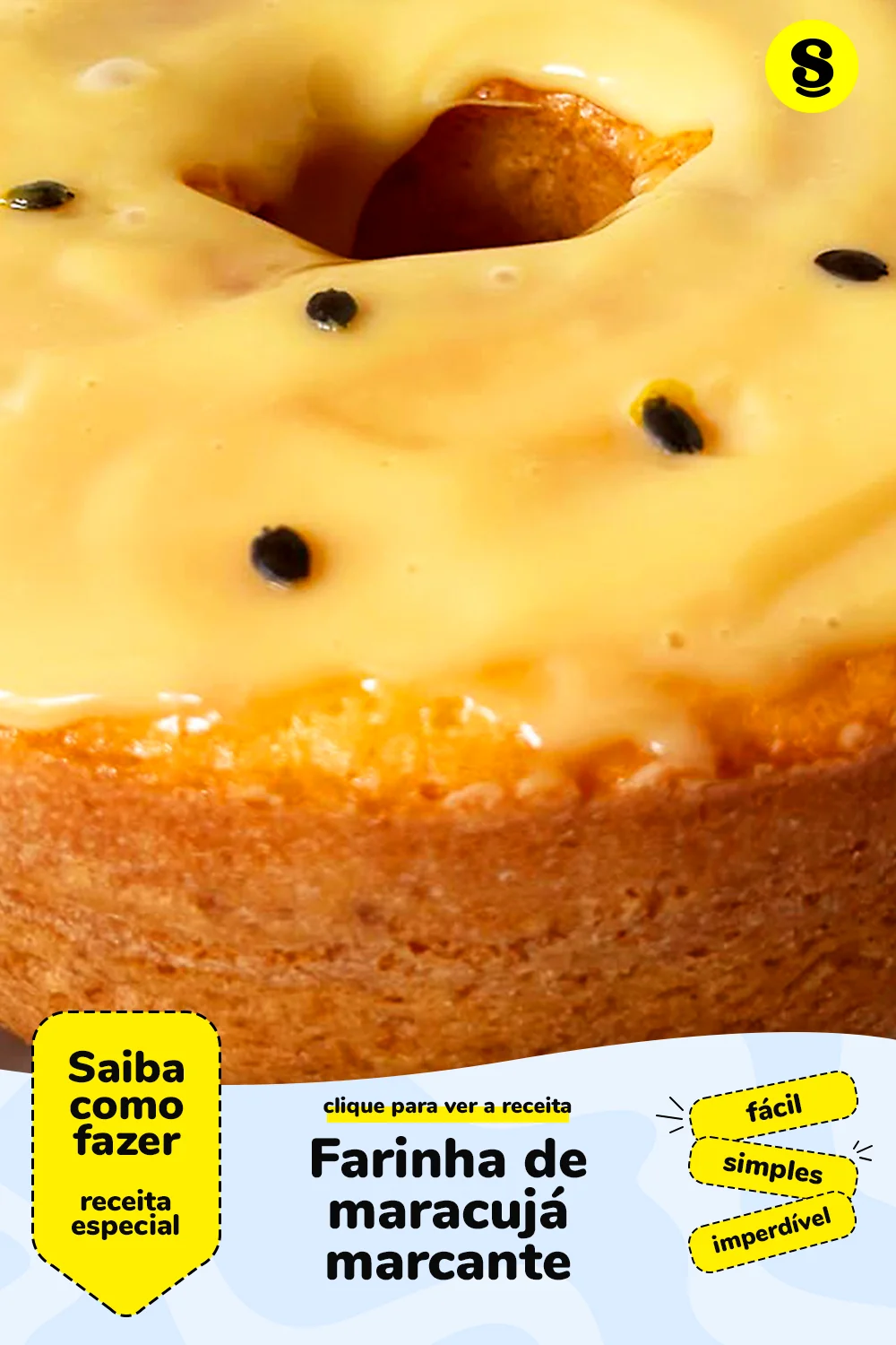 Receita de farinha de maracujá
