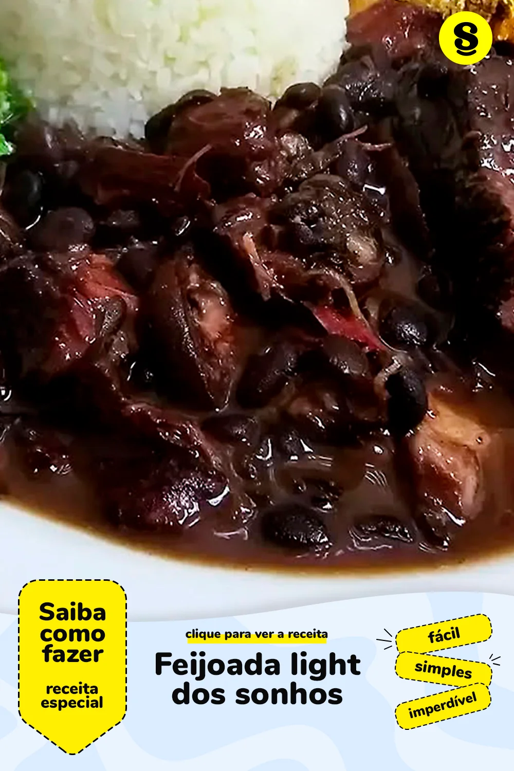 Receita de feijoada light