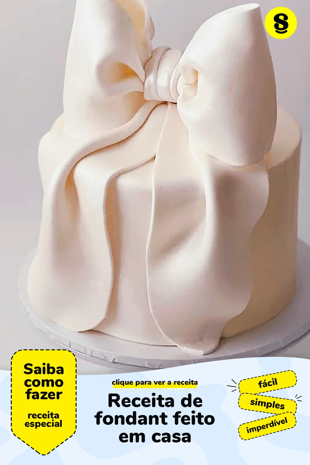 Receita de fondant