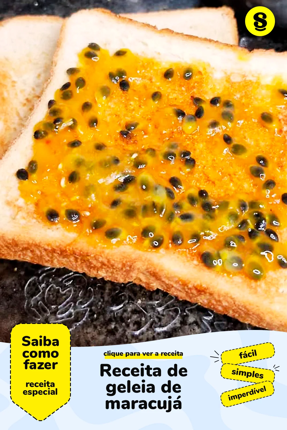 Receita de geleia de maracujá