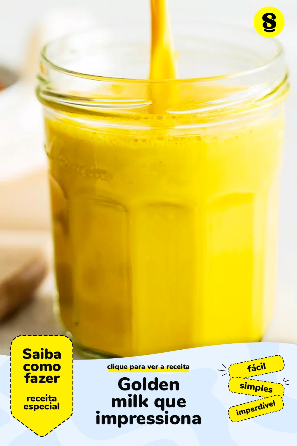 Receita de golden milk