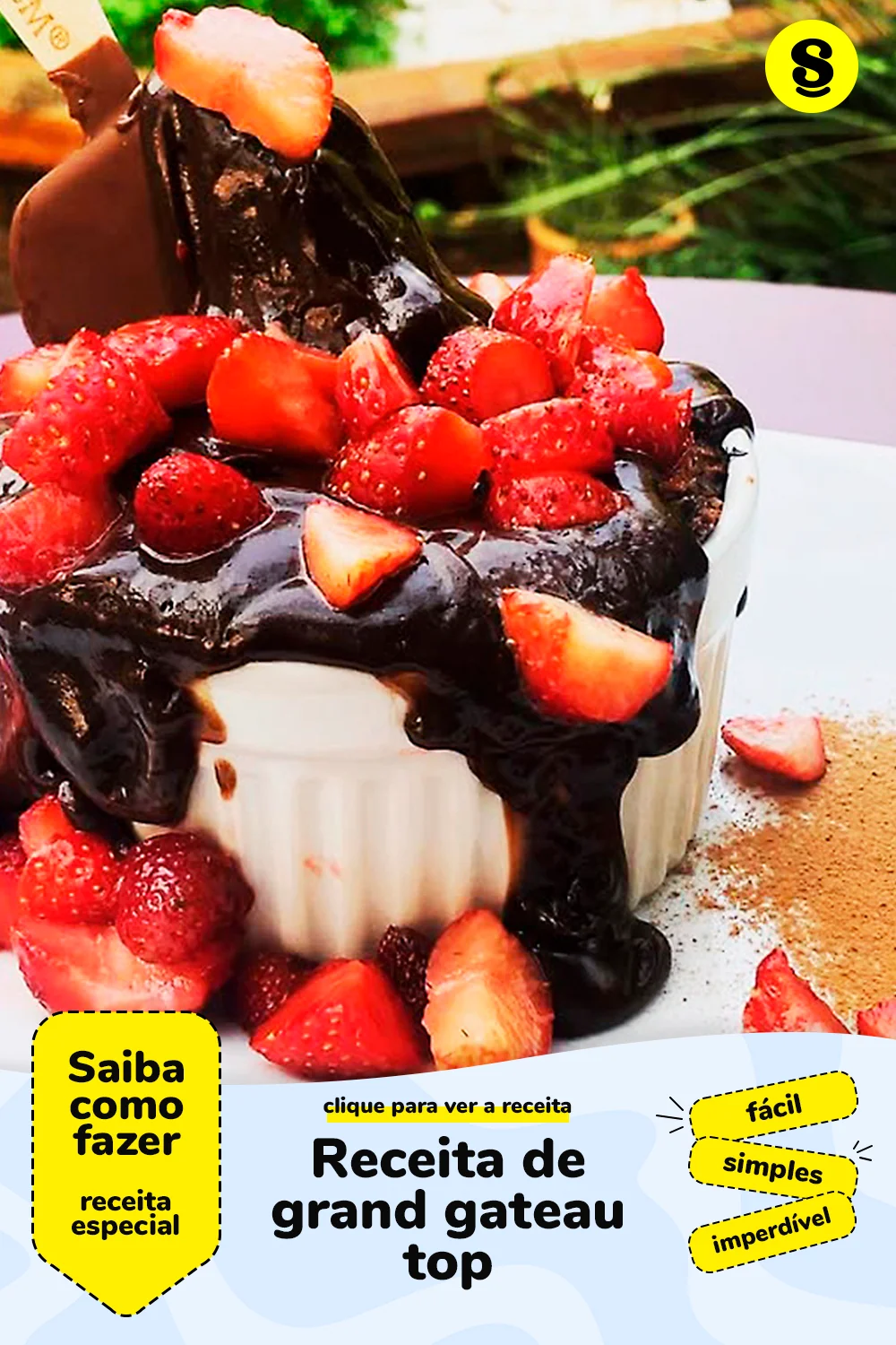 Receita de grand gateau