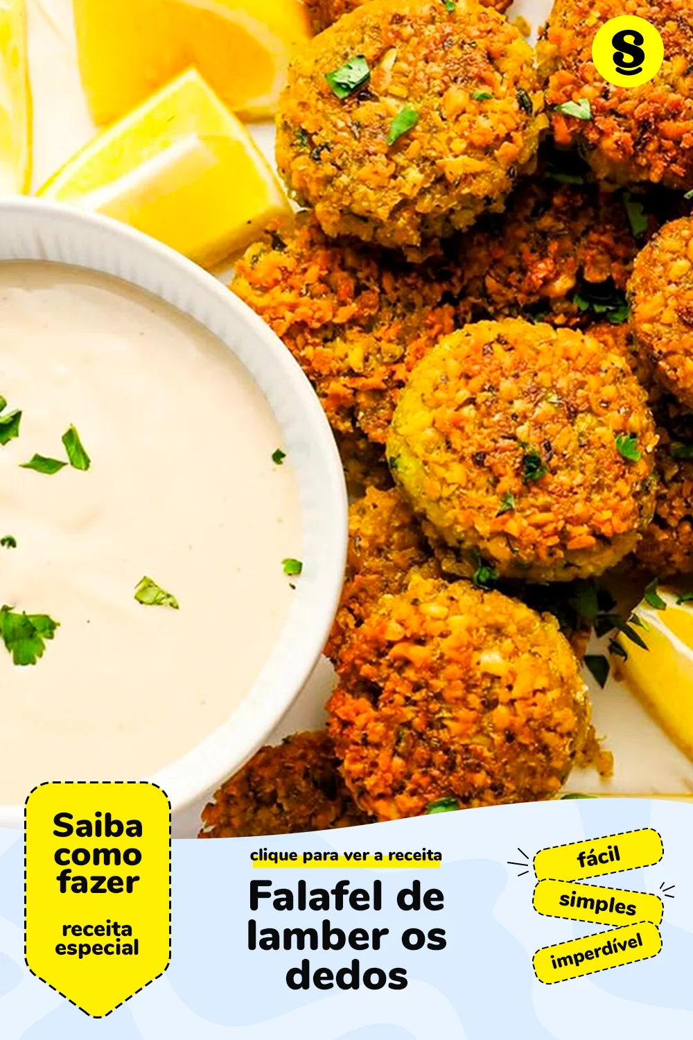 Receita de falafel