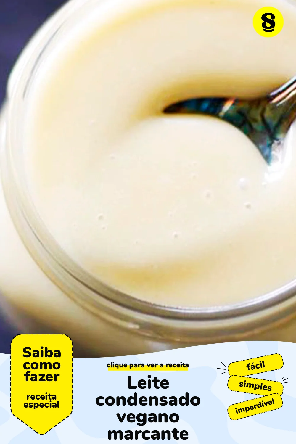 Receita de leite condensado vegano