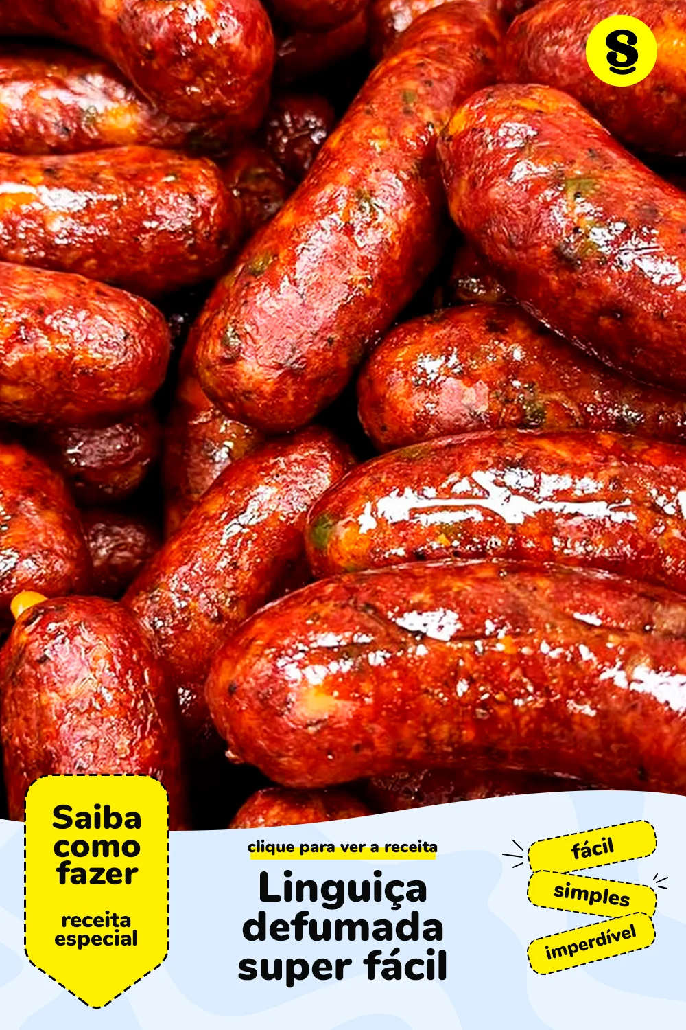 Receita de linguiça defumada