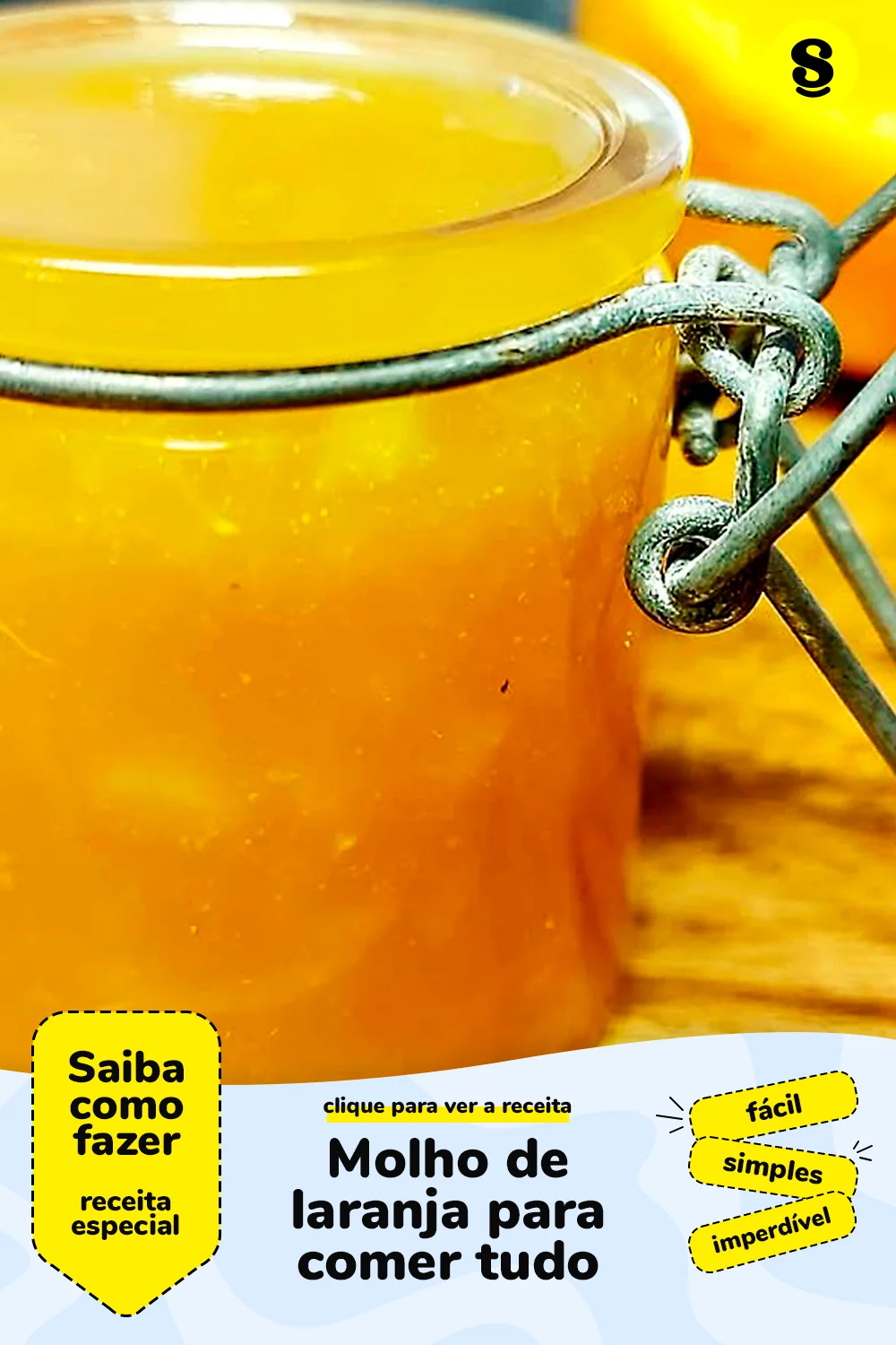 Receita de molho de laranja