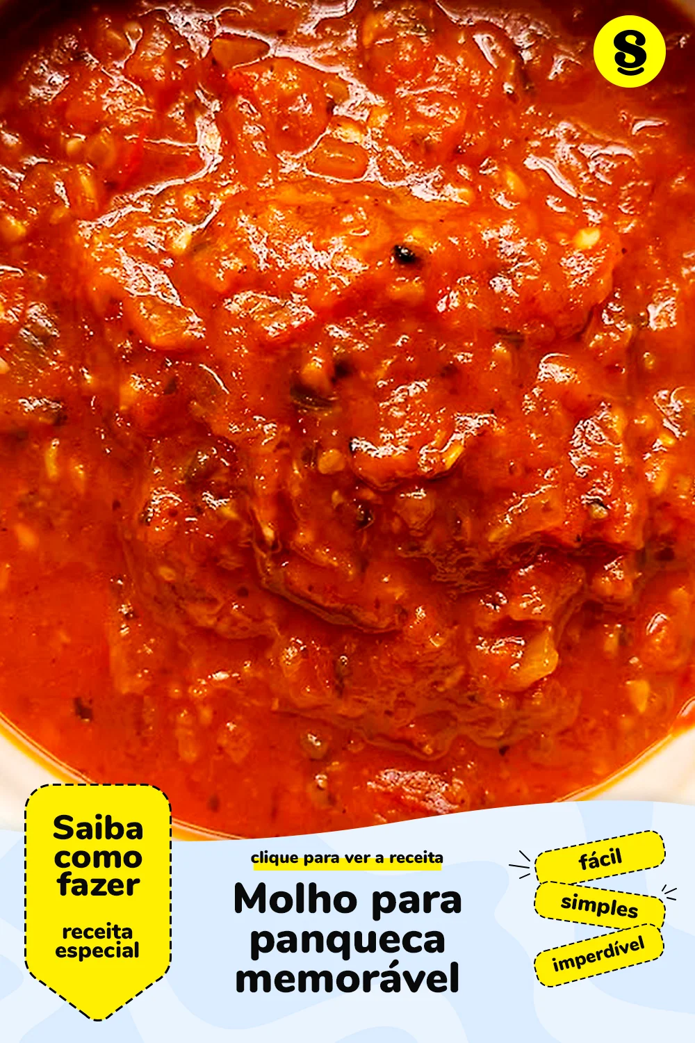 Receita de molho para panqueca