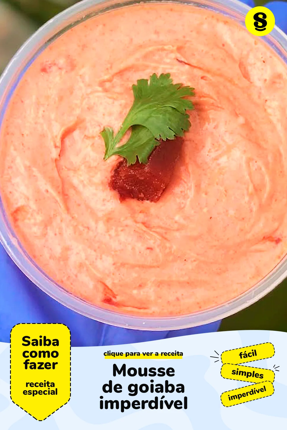 Receita de mousse de goiaba