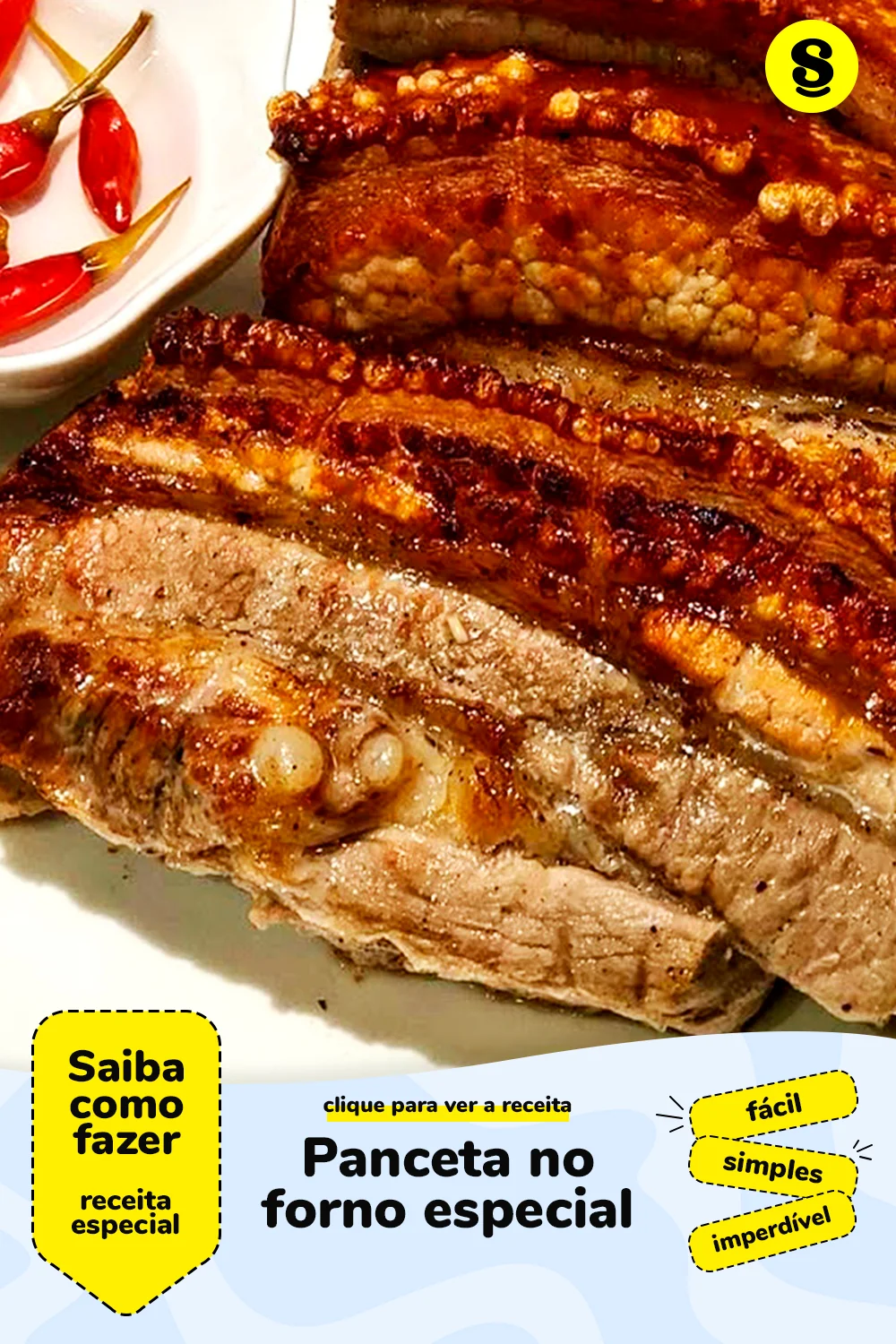 Receita de panceta no forno