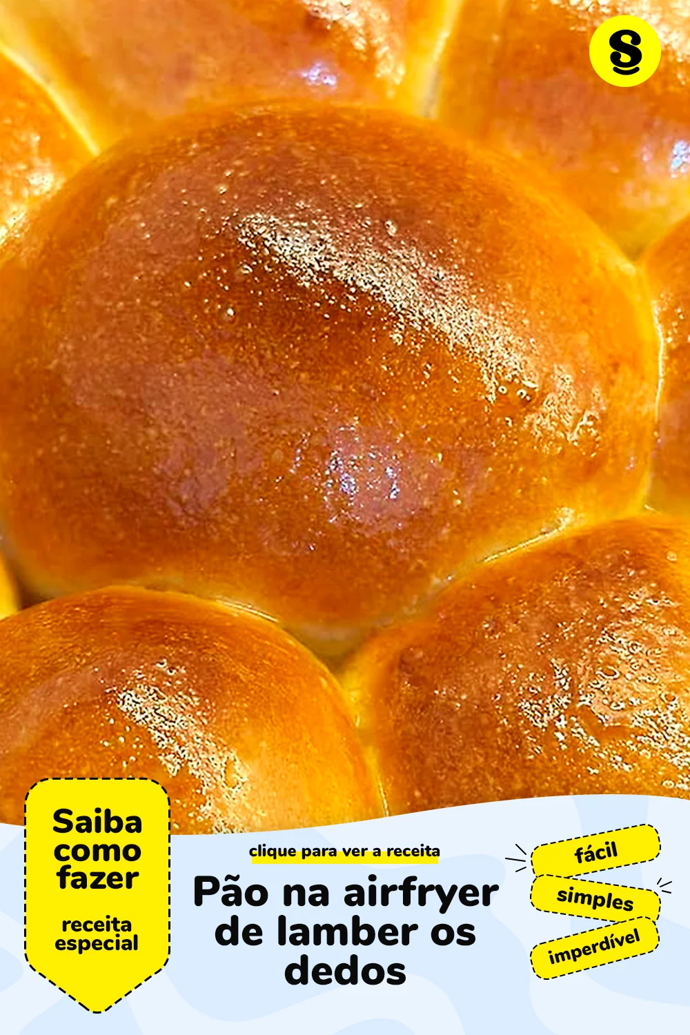Receita de pão na airfryer
