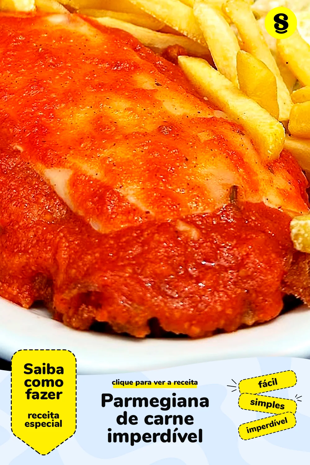 Receita de parmegiana de carne