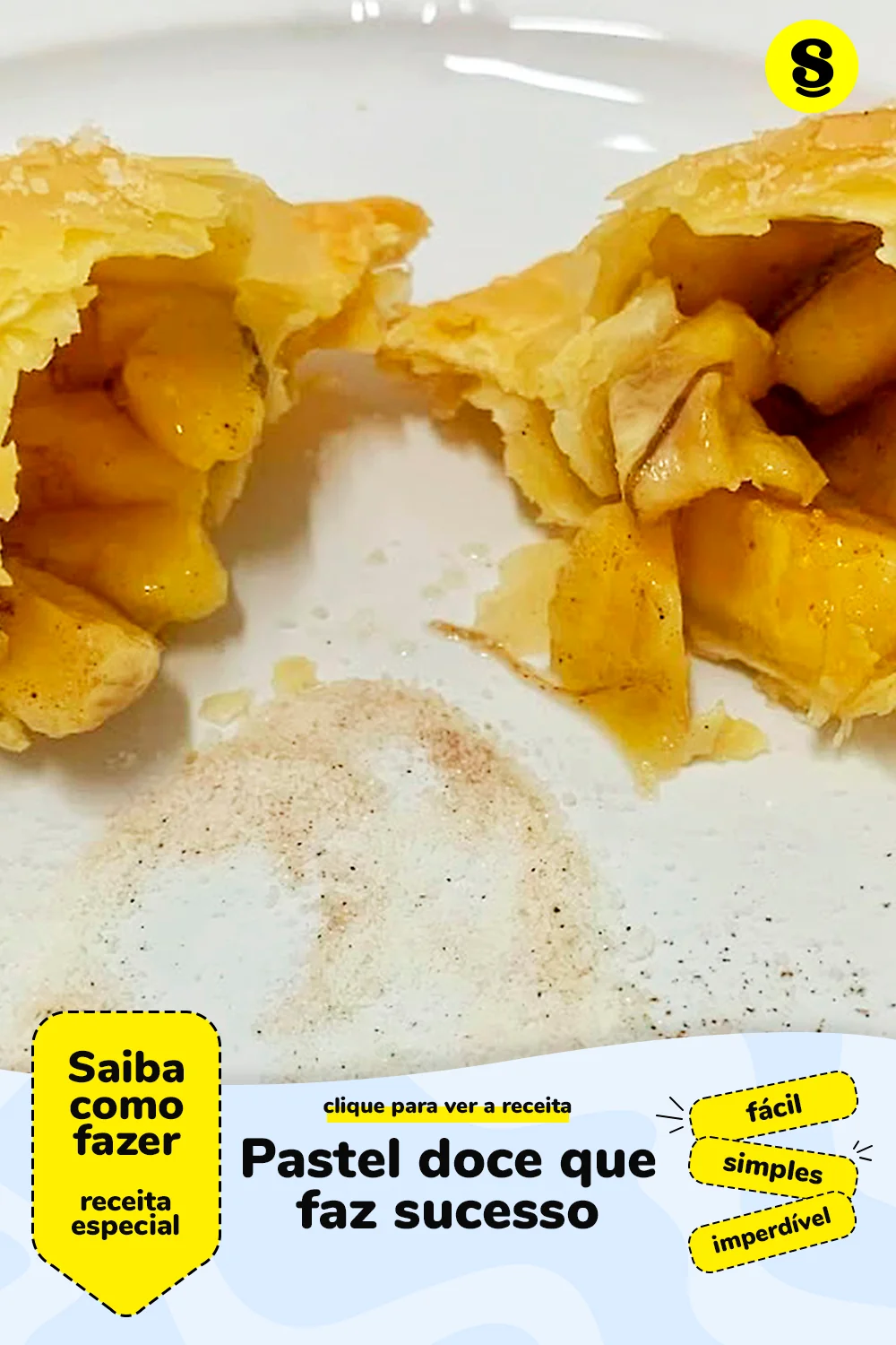 Receita de pastel doce