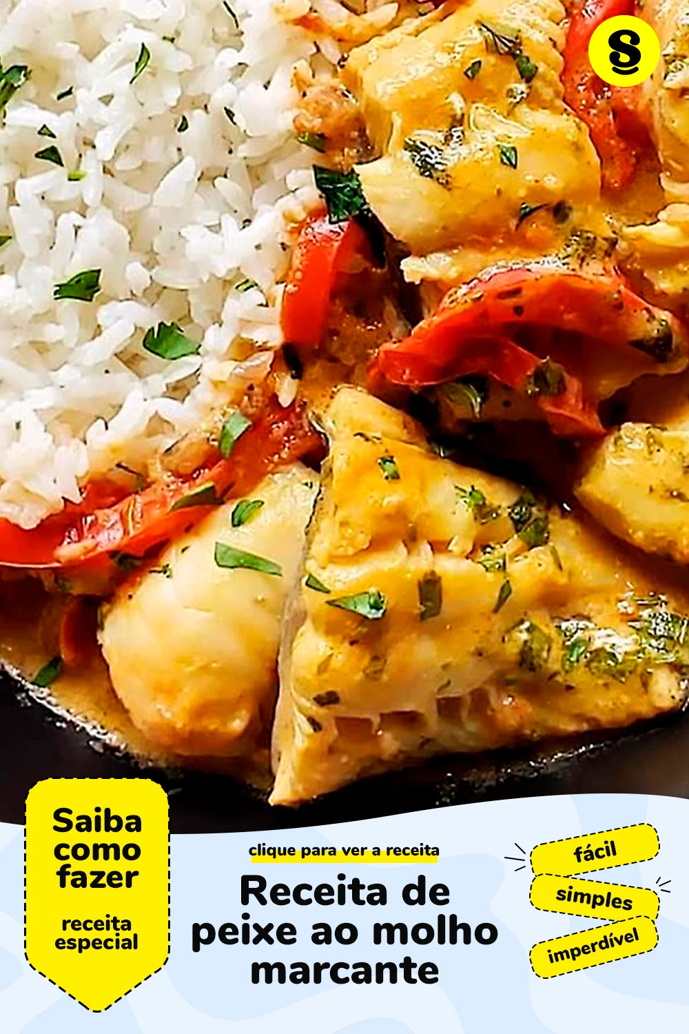 Receita de peixe ao molho