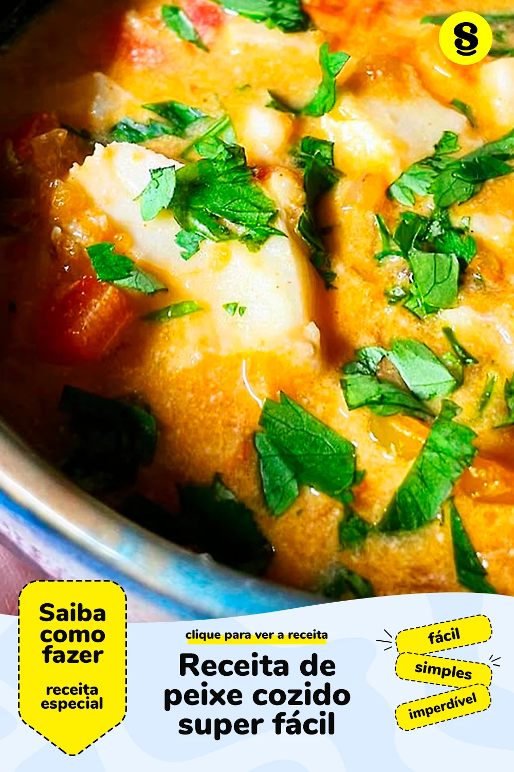 Receita de peixe cozido