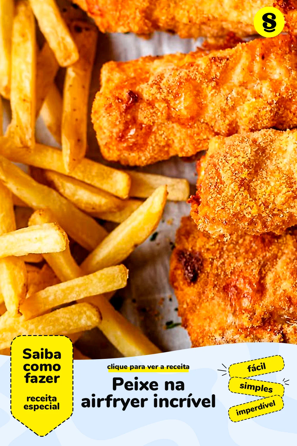 Receita de peixe na airfryer