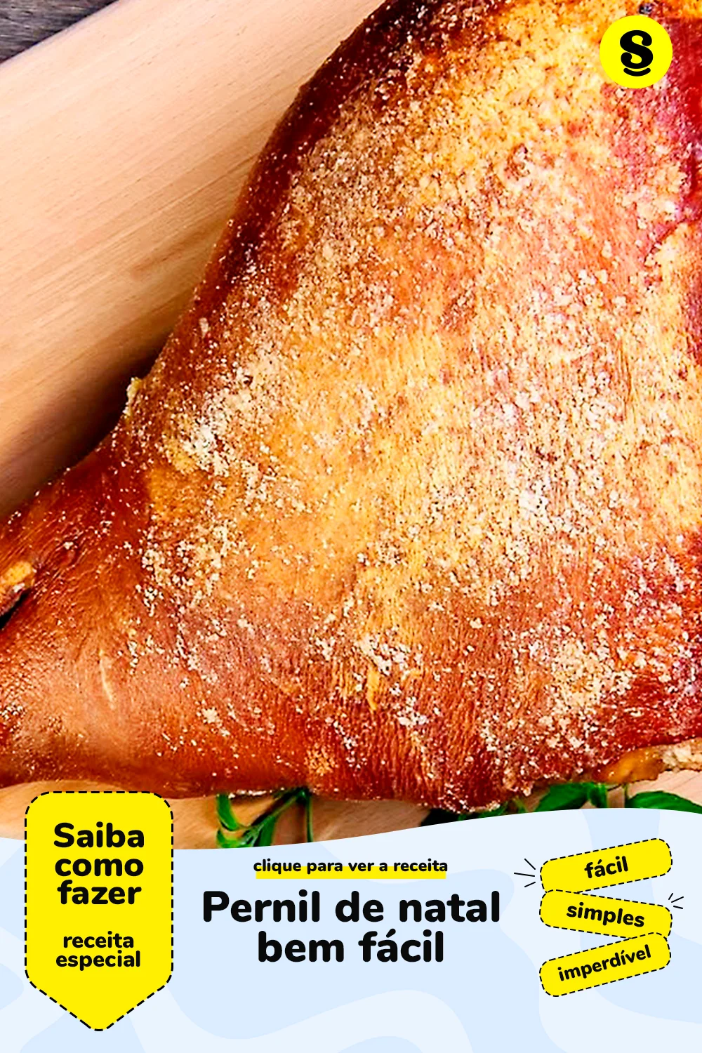 Receita de pernil de Natal