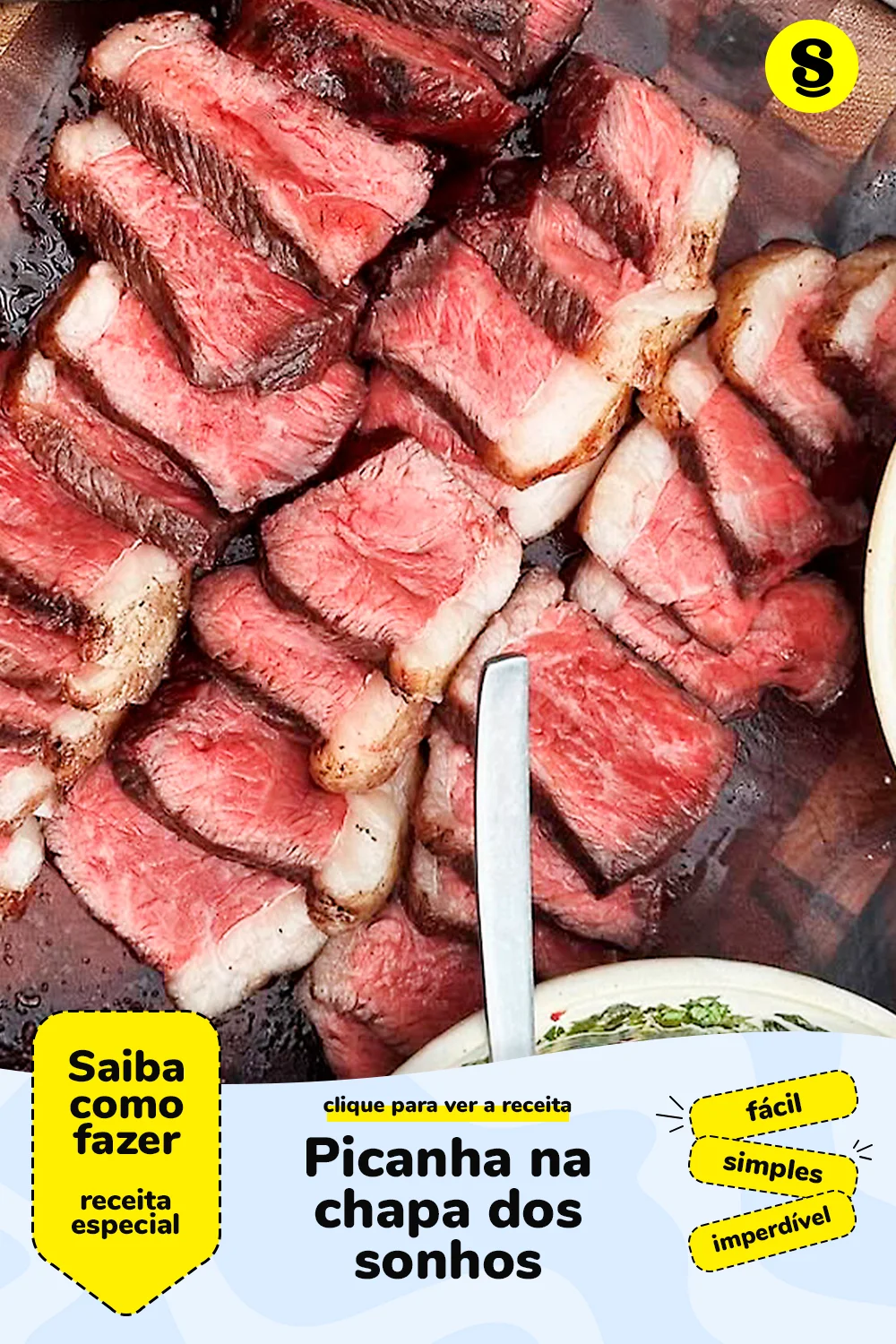 Receita de picanha na chapa