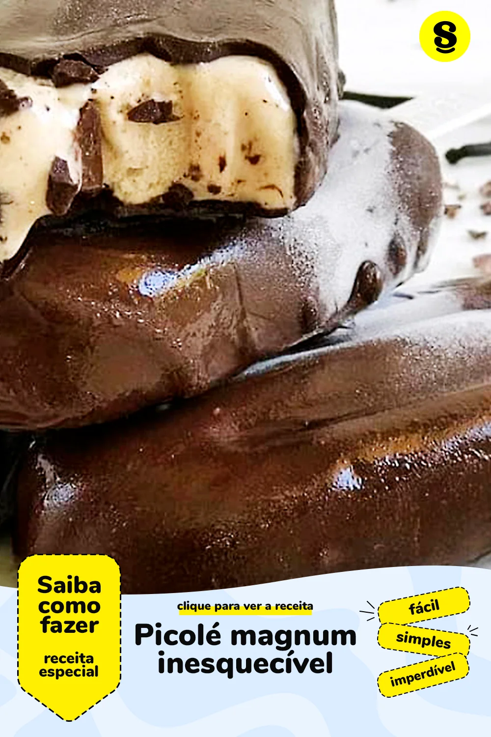 Receita de picolé magnum