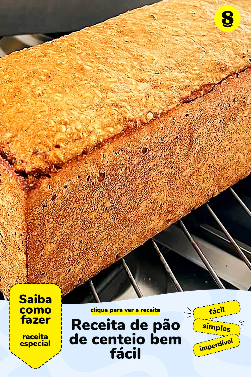 Receita de pão de centeio
