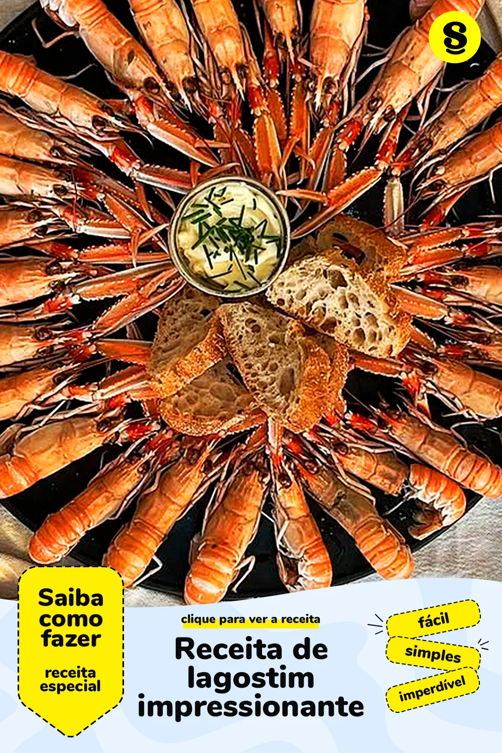 Receita de lagostim