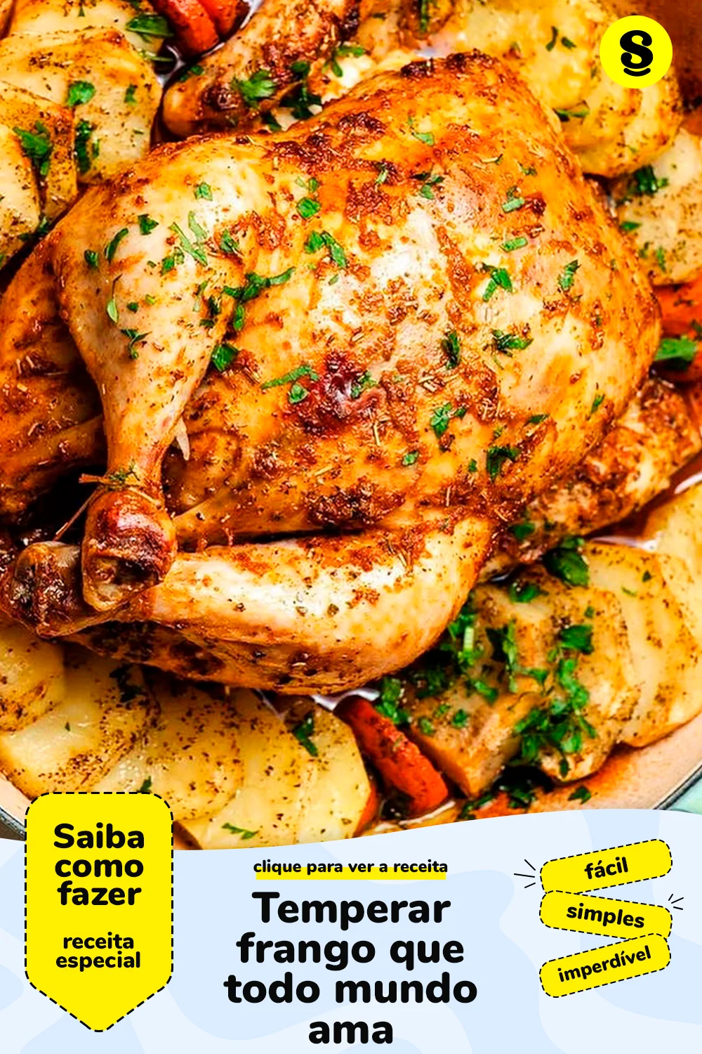 Receita de temperar frango