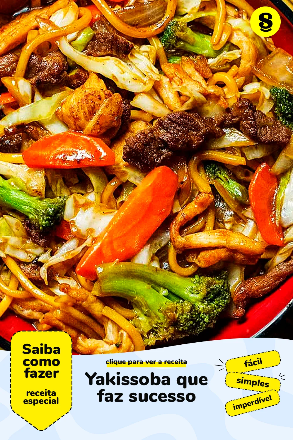 Receita de yakissoba