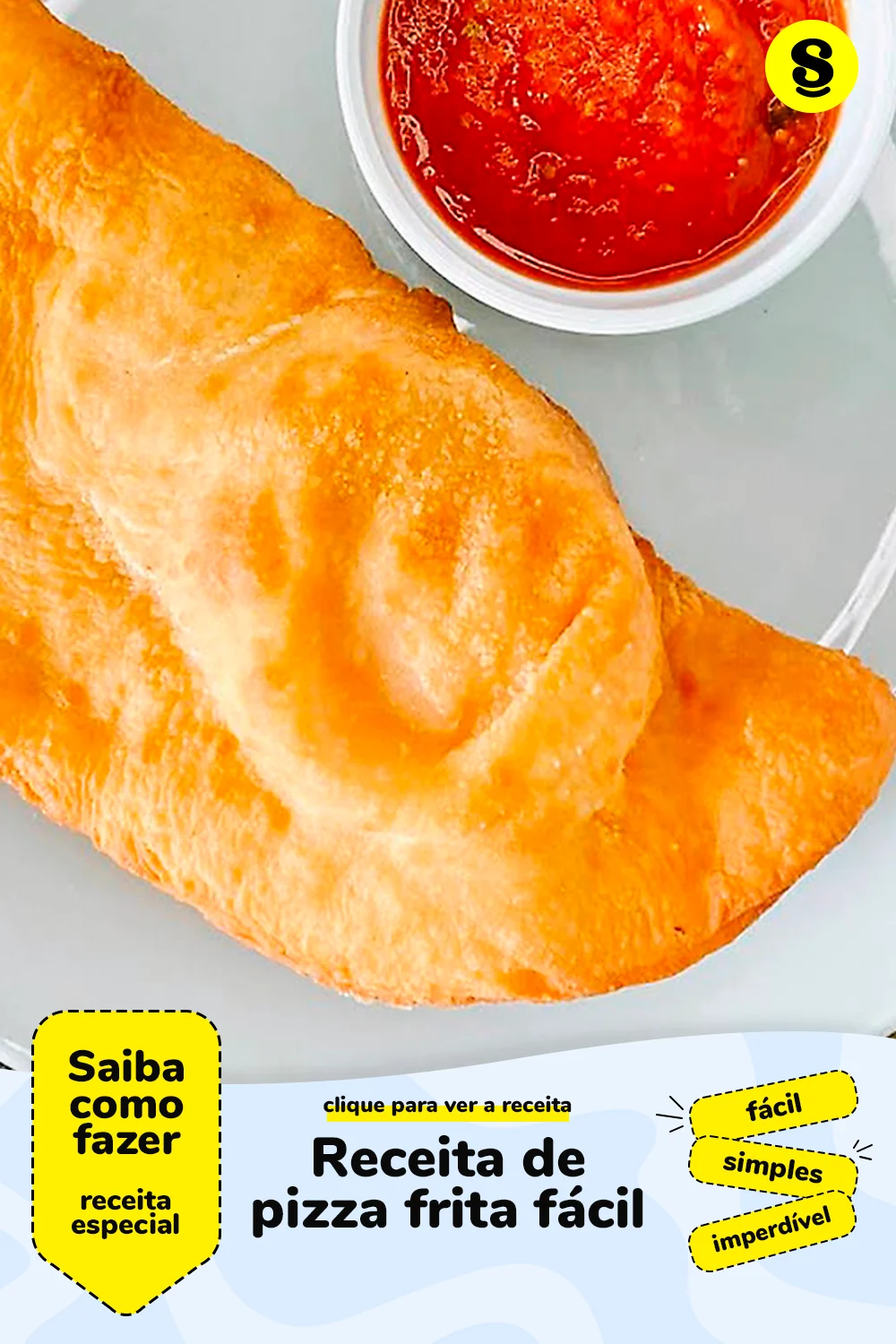 Receita de pizza frita