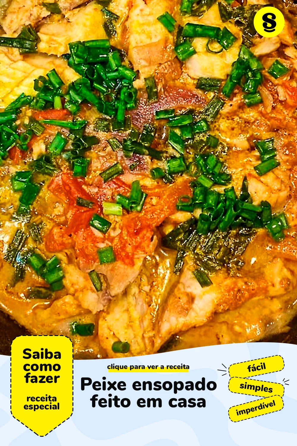 Receita de peixe ensopado