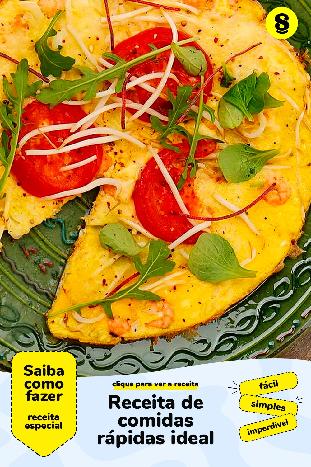 Receita de comidas rápidas