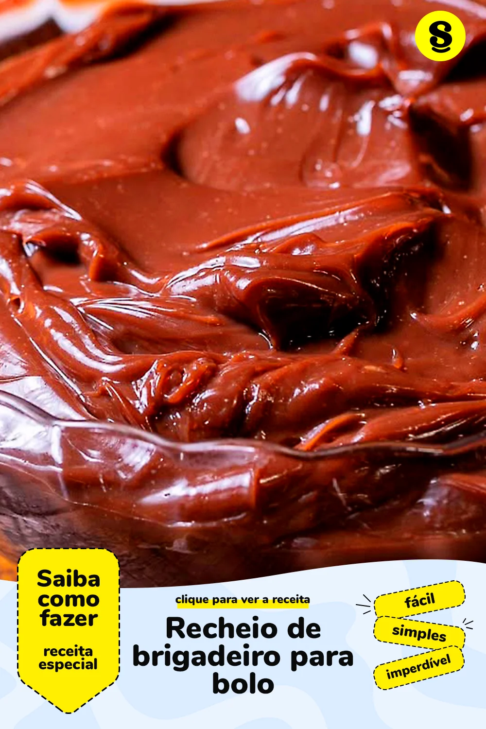 Receita de recheio de brigadeiro para bolo
